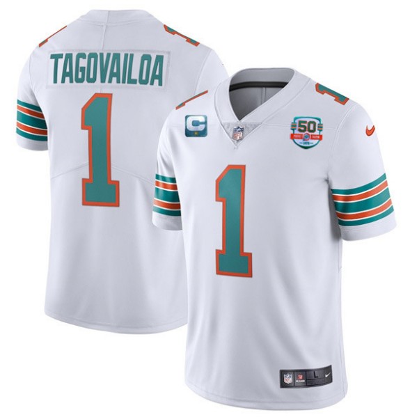 Custom Miami Dolphins Vapor Untouchable Limited Jersey